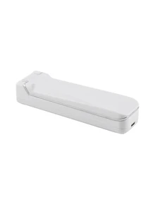 Mini lámpara sanitizante portatil recargable desinfectante UV - Blanco - Ver 3
