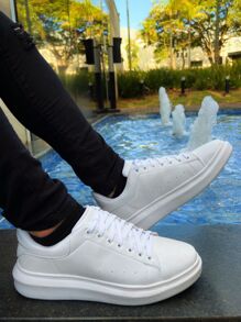 Dress Shoes - White - View 1