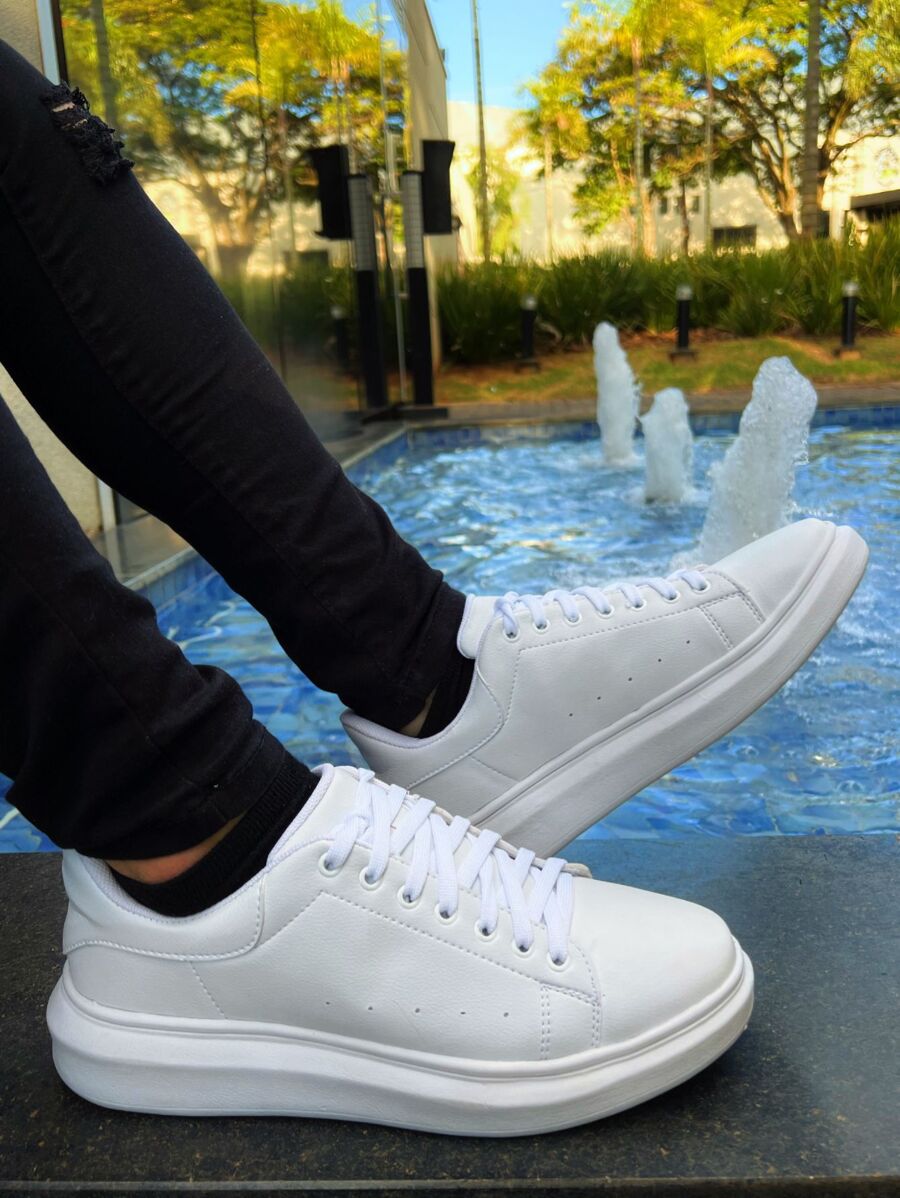 Dress Shoes - White - View 1