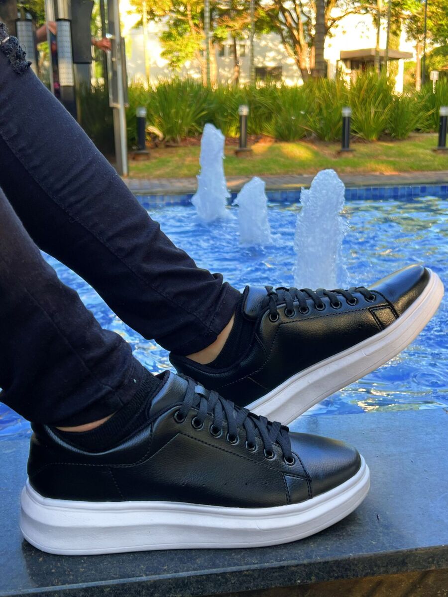 Dress Shoes - Black and White - View 1