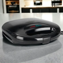Electric Sandwich Maker, ORVICA PANINI - Black - View 2