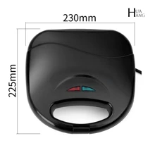 Electric Sandwich Maker, ORVICA PANINI - Black - View 3