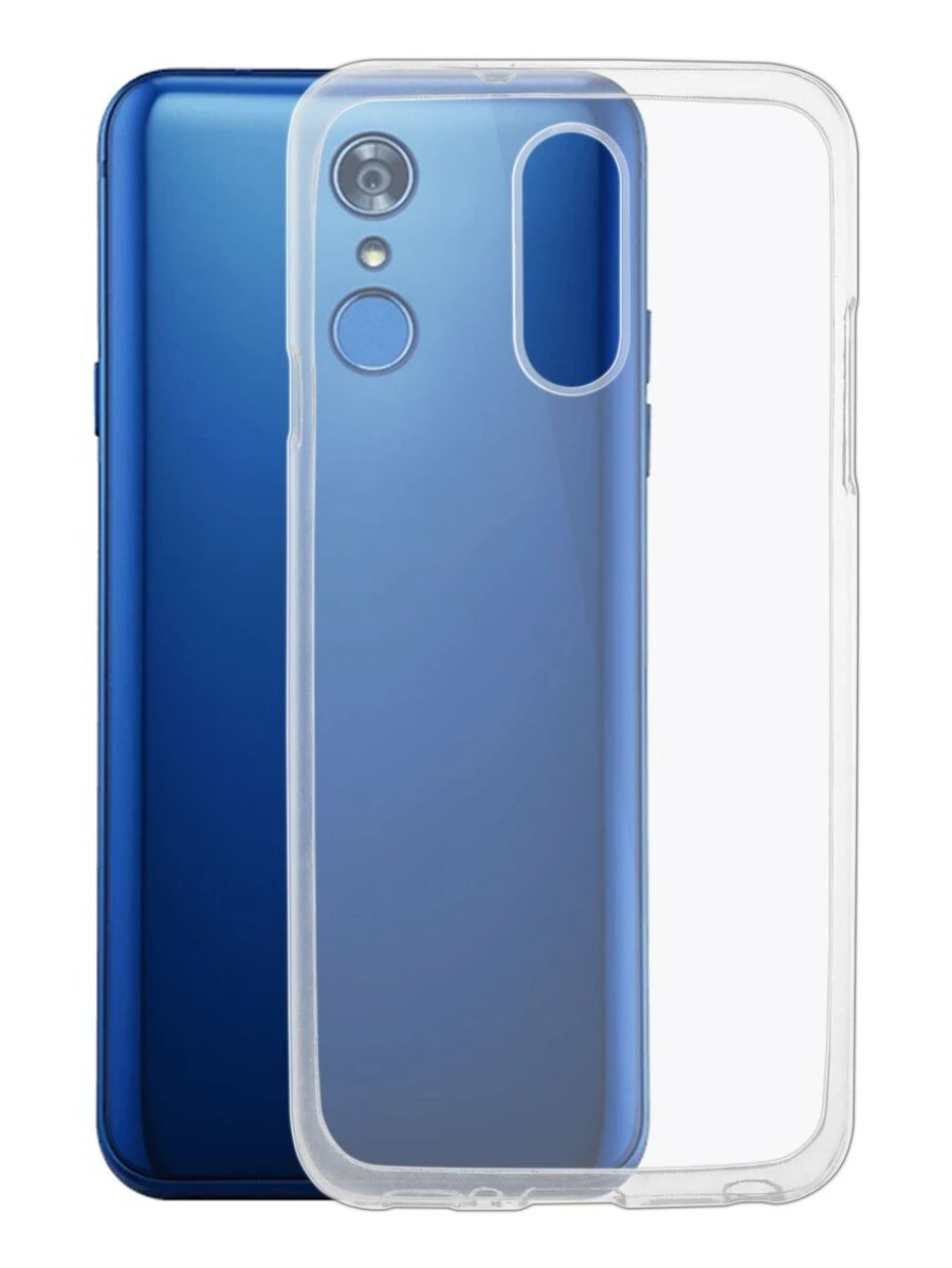 Funda Silicon Case Transparene Para LG Q7 Hit Jelly - transparente - Ver 1