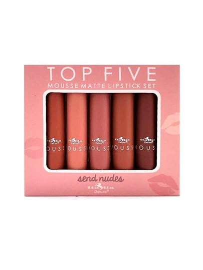 Top Five italia send nudess 5 labial italia delux kit