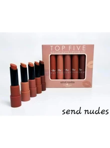 Top Five italia send nudess 5 labial italia delux kit - Beis - Ver 2