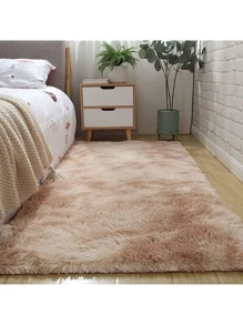Decorative Rug 120 X 160 Cm Living Room And Bedroom - 米色 - 查看 4