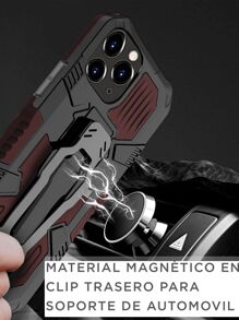 Case Cover With Clip For Oppo Reno 6 5G Robot Clip - 咖啡棕 - 查看 6