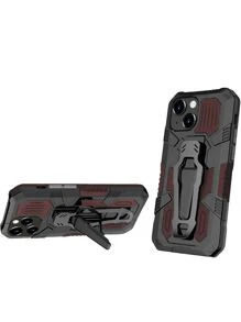 Case Cover With Clip For Oppo Reno 6 5G Robot Clip - 咖啡棕 - 查看 7
