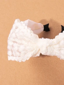 可爱蝴蝶结装饰发箍 情人节礼物，发箍，发圈，头饰，美妆家居发饰 - 彩色 - 查看 4