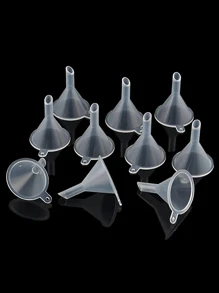 10 piezas mini Embudo , multifuncional pequeño Embudo - transparente - Ver 5