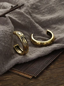 1 pereche de pălărie de cowboy din aliaj, în stil occidental, european și american, potcoavă, cactus, cercei cu cerc deschis pentru femei în formă de inimă, pentru purtarea zilnică