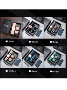 500ml STEEL  FOR COLD AND HOT DRINKS INCLUDES 3 CUPS - Dark Grey - View 5