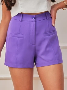 Women Shorts - Màu tím - Xem 5
