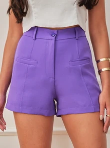 Women Shorts - Màu tím - Xem 1