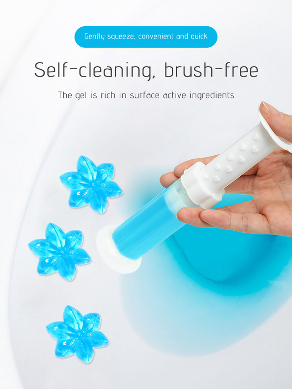 1pc Toilet Deodorizer, Gel Flower Air Freshener For Bathroom SHEIN USA