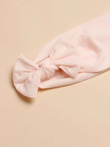 5入組嬰兒蝴蝶結裝飾髮帶 - 彩色 - 查看 3