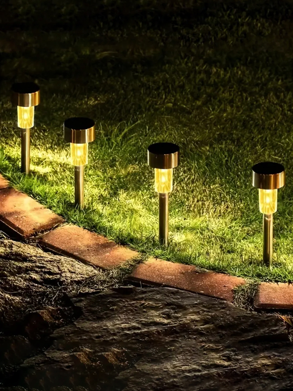 10pcs Outdoor Solar Lights Garden Lights Solar Powered Lamp Lantern