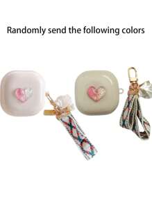 愛心裝飾耳機殼適用於Airpods - 彩色 - 查看 8