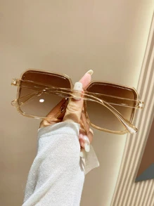 1 Cặp kính thời trang gọng nhựa vuông, thích hợp cho các hoạt động ngoài trời, du lịch, thể thao, lái xe, bãi biển, lễ hội, kỳ nghỉ, câu cá, phong cách đường phố, tiệc tùng. - Cà phê - Xem 3