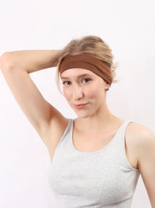 6 piezas de bandas de cabello sólidas para uso diario en peinados casuales para niñas - Multicolor - Ver 2