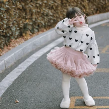 Young Girl 1pc Lovely Princess Tulle Festive Party Tutu Skirt, Suitable For All Seasons