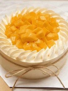 1入組蛋糕透明PP床單巧克力蛋糕裝飾 - 無色 - 查看 4