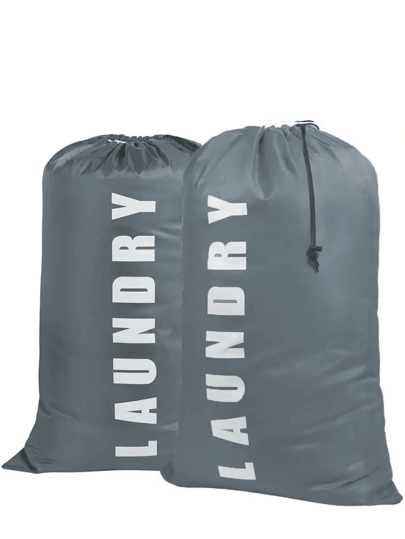 1pc XL Travel Laundry Bag, Dirty Clothes Organizer Large Enough To Hold 4 Loads Of Laundry Easy Fit A Laundry Hamper Or Basket Grey Dress Pants Shoes Jeans Boots Skirtlaundry Hamper,Washing Basketbathroom Organizer,Basket,Storage Basket,Foldable Laundry Basket