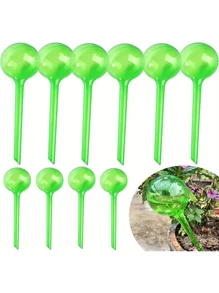 2入組塑膠婚禮派對湯匙 - 綠色 - 查看 1