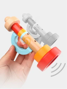 1入組木頭設計音樂電子樂器 - 彩色 - 查看 9