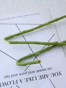 1 hoa nhân tạo acrylic - Màu Hồng baby - Xem 7