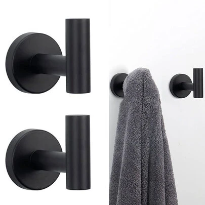 1 件 304 不锈钢衣钩、浴室毛巾钩、收纳钩