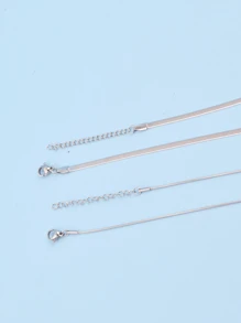 2入組假珍珠裝飾項鍊