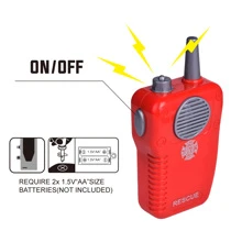 FUN LITTLE TOYS Firefighter Costume and Play Set - Multicolor - View 6