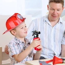 FUN LITTLE TOYS Firefighter Costume and Play Set - Multicolor - View 3