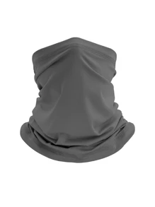 1件戶外單車徒步野營狩獵運動頸部管頭巾面罩自行車摩托車頭巾魔術圍巾女式男式 - 深灰色 - 查看 7