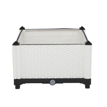2Pcs Free Splicing Injection Planting Box White - White - View 5