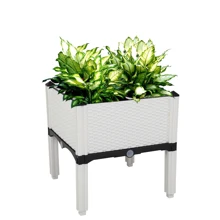 2Pcs Free Splicing Injection Planting Box White - White - View 4