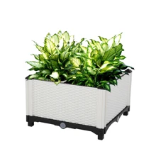 2Pcs Free Splicing Injection Planting Box White - White - View 3