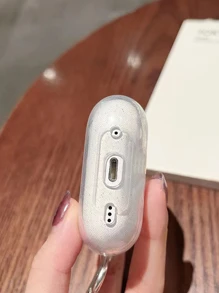 愛心圖案airpods保護殼,適用於airpods1/2和airpods Pro - 彩色 - 查看 2