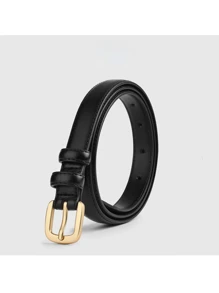 1 条女式黑色装饰牛仔裤，复古时尚，适合日常穿着，配有腰带，万圣节秋季，秋季，万圣节 - 黑色 - 查看 7