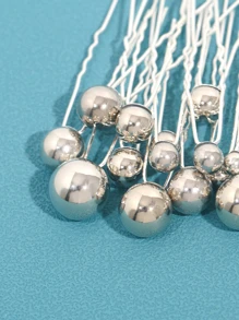 18件套串珠装饰新娘发夹休闲头饰。情人节配饰