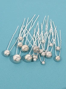 18件套串珠装饰新娘发夹休闲头饰。情人节配饰