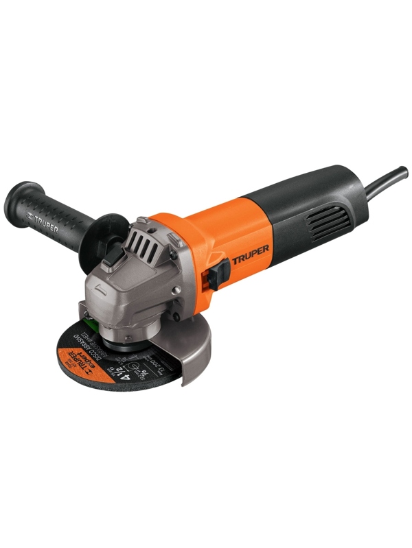 Esmeriladora angular 4-1/2" 700 W, profesional, Truper esma-4-1/2a12