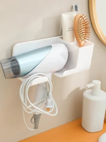 1入組無鑽吹風機支架 - 白色 - 查看 1