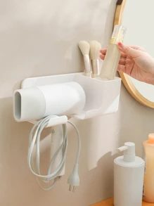 1入組無鑽吹風機支架 - 白色 - 查看 3