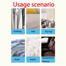 1pc ABS Pet Hair Removal Tool - White - View 4