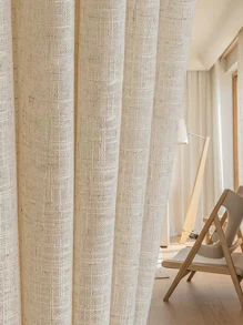 نمط مربع النقش ستارة شفافة لوحة واحدة حديث البوليستر ستارة شفافة شفافة لتصفية الضوء الى غرفة نوم