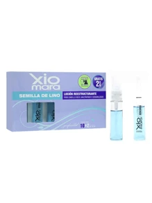 Xiomara Ampolletas X Caja Semilla De Lino 10 Ml - Azul - Ver 2