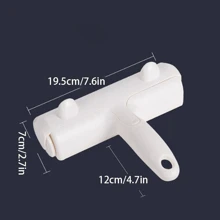 1pc ABS Pet Hair Removal Tool - White - View 3