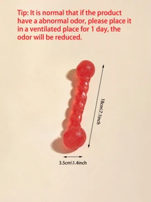 1 件/2 件宠物咀嚼玩具，防咬拼图扭动玩具，适合狗狗 - 紅色 - 查看 2